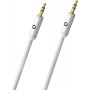 Кабель jack 3.5 мм Oehlbach PERFORMANCE i-Connect 3,5mm jack, cable 1,50m white, D1C60012